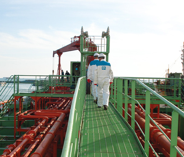 The front line of vessel protection